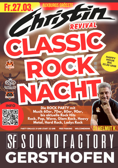 1.CHRISTIN CLASSIC ROCKNACHT - DIE Ü40 ROCK-PARTY